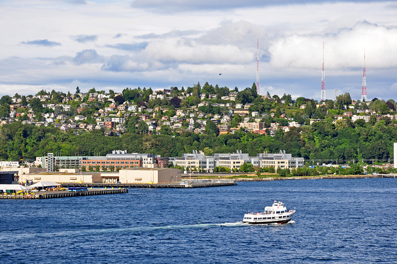 One of the neighborhoods of Seattle