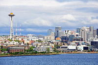 Zoomed in view of the skyline